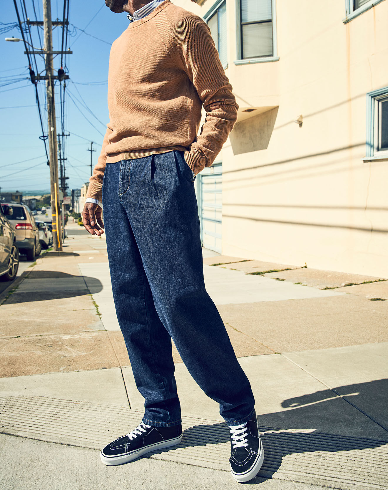Dockers Jean 100% Coton Bio Original Khaki bleu brut