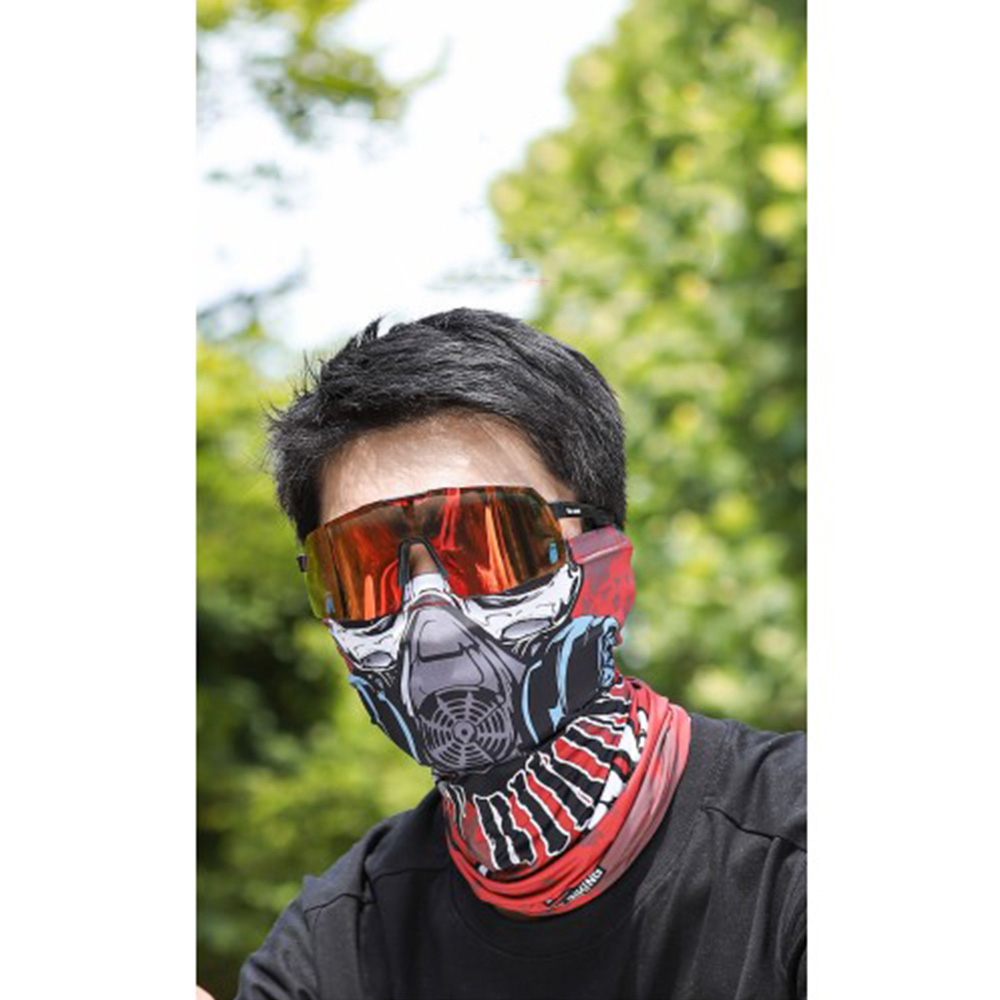 Bandana Motorrad Schal Fahrrad Halstuch Biker Sturmmaske Ski Schlauchschal - Monster