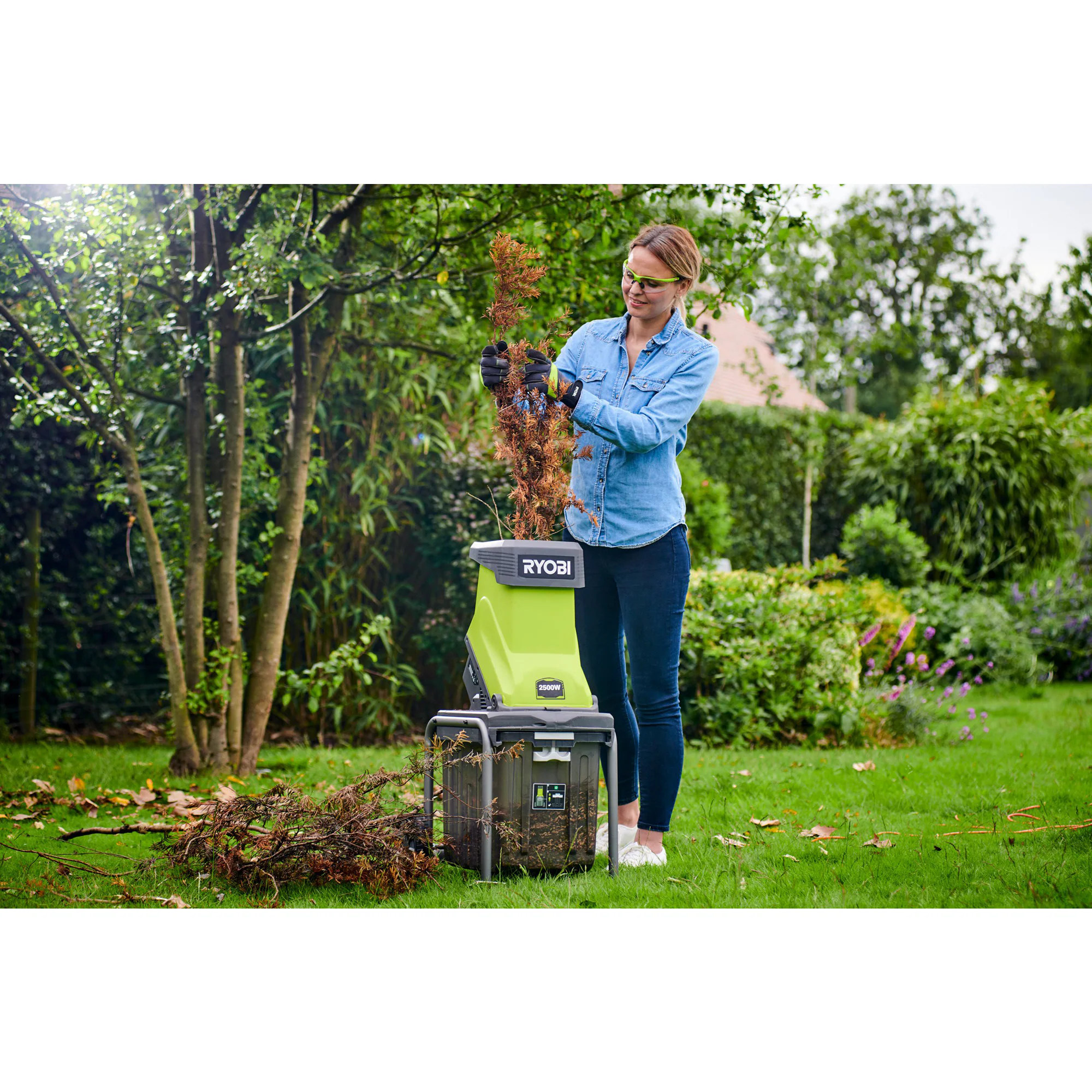Ryobi Häcksler Elektro-Häcksler RSH2545B