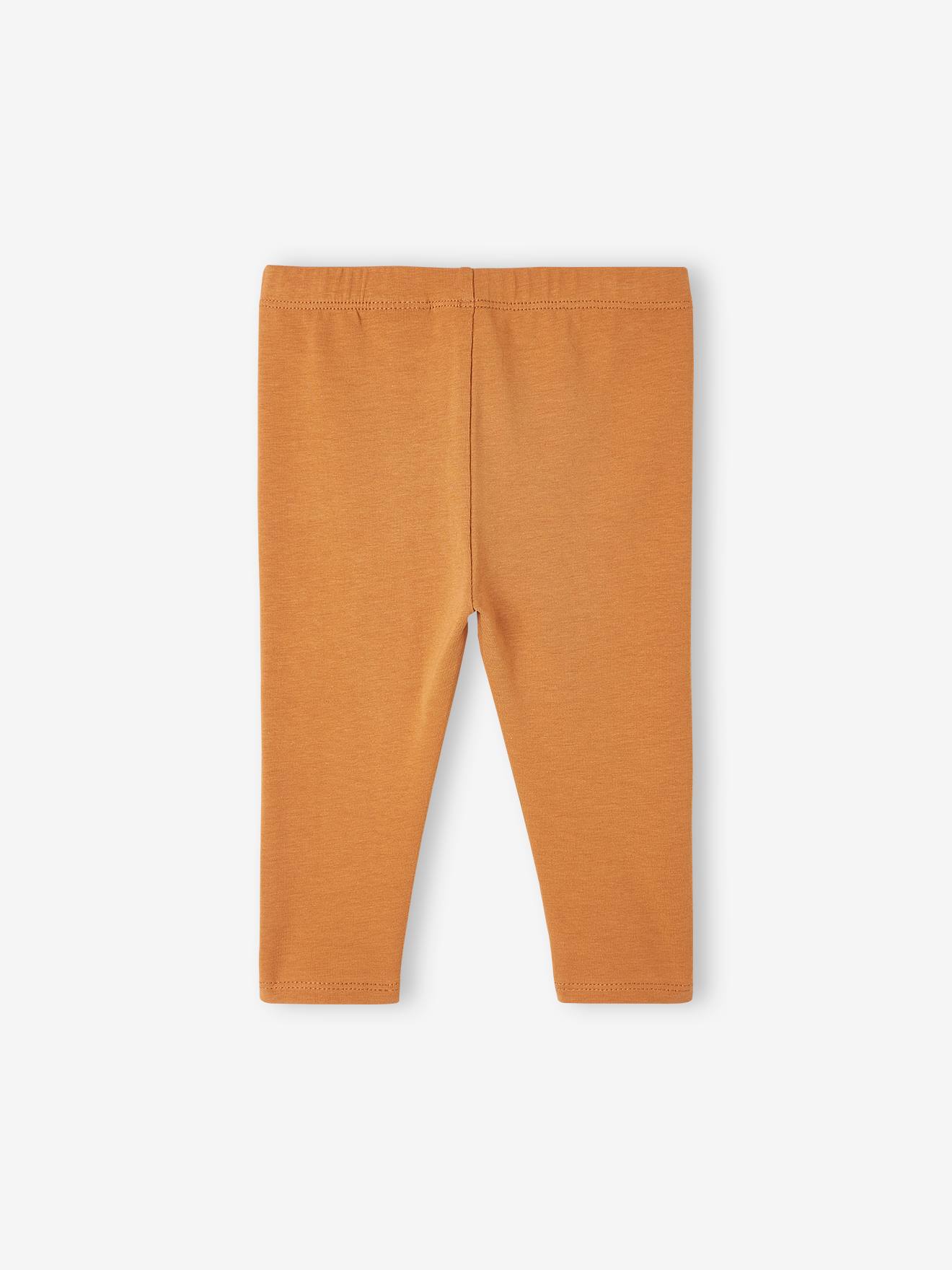 Conjunto de 2 leggings compridas para bebê menina, azul claro, bicolor/multicoloridas