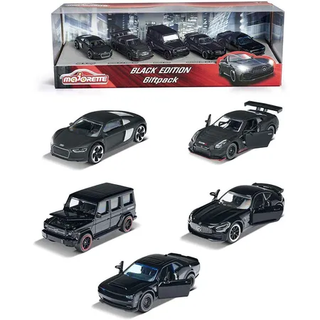 Majorette Black Edition 5 Pieces Giftpack
