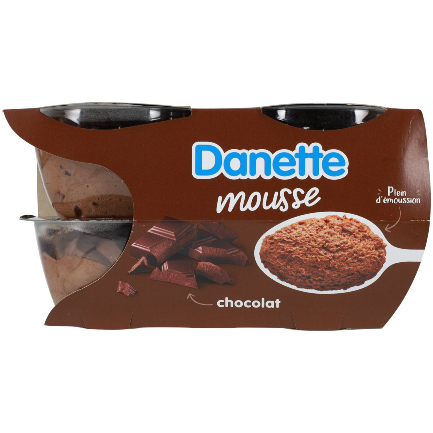 Danone Danette Mousse Chocolat 4x60g