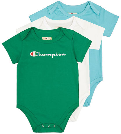 Champion Body k/ä - 3er-Pack - Grün/Blau/Weiß
