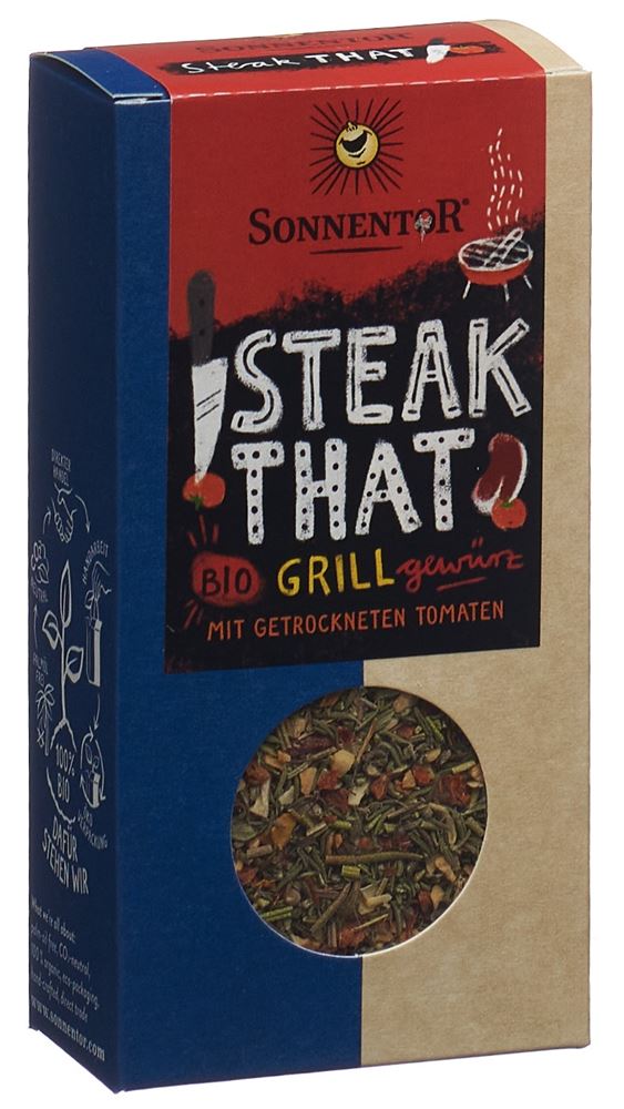 SONNENTOR Steak That Grillgewürz<br>50 g, Beutel, BIO
