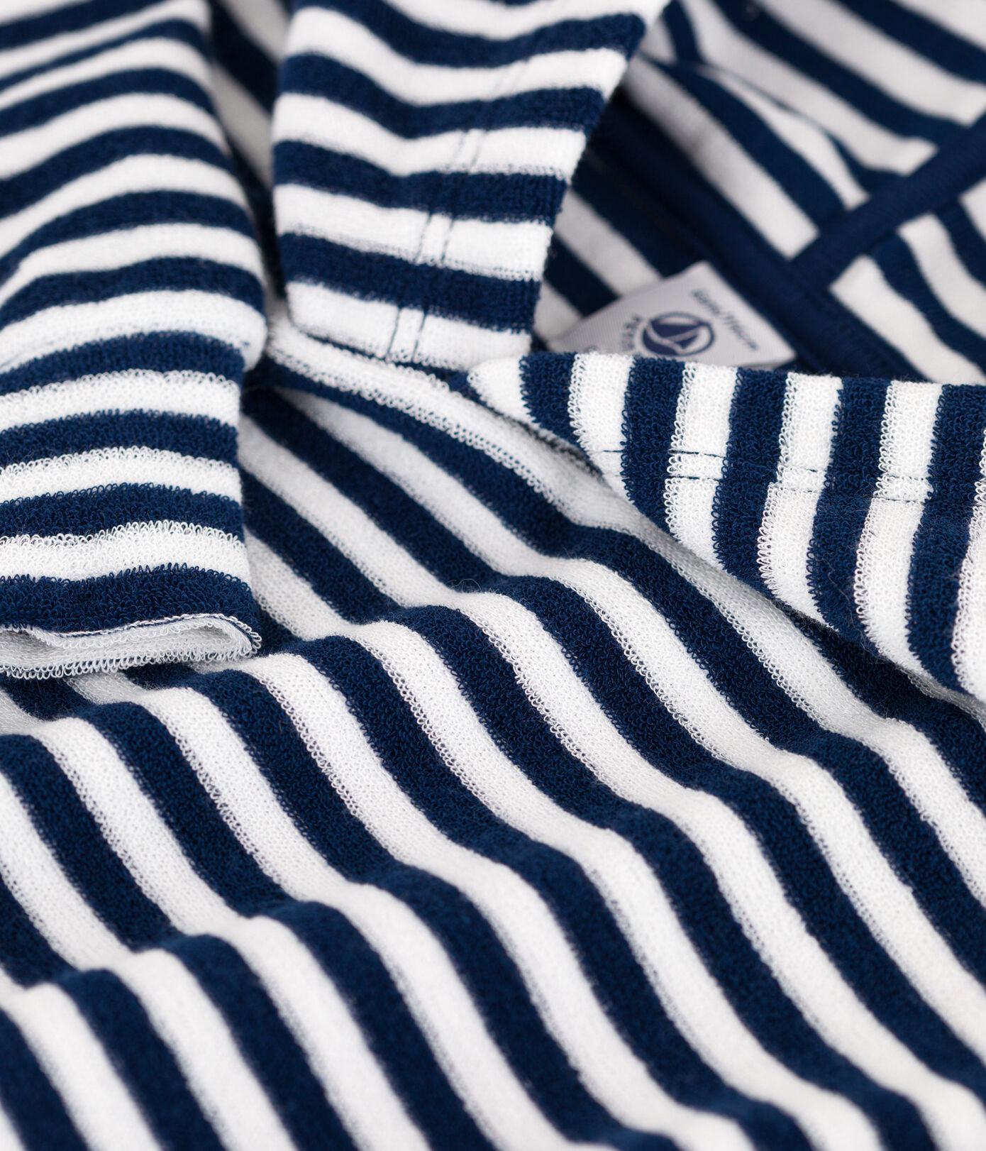 Sweatshirt rayé à capuche enfant garçon