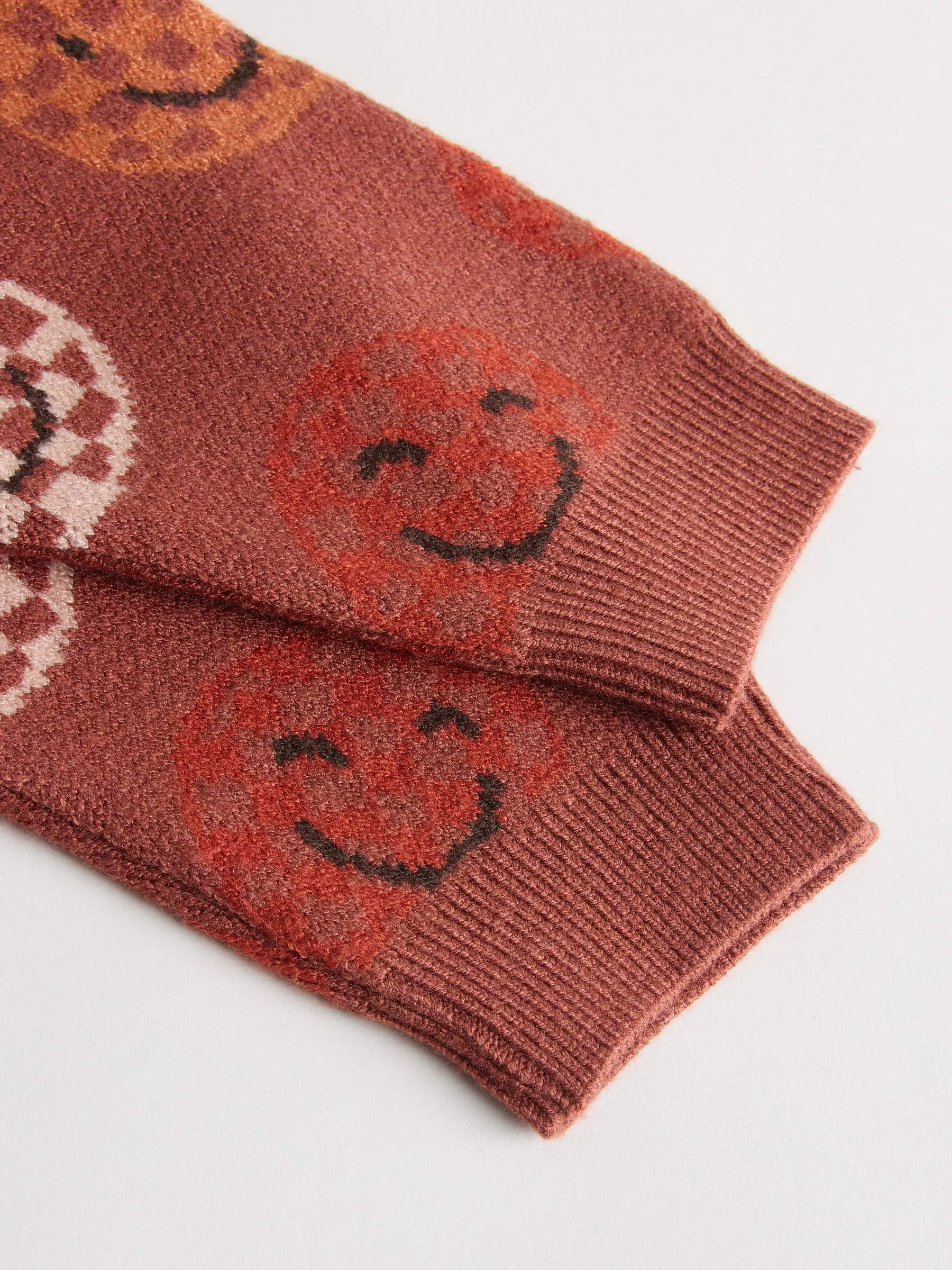 Roestbruin - Babyset van gebreide top en legging (0mnd-2jr)