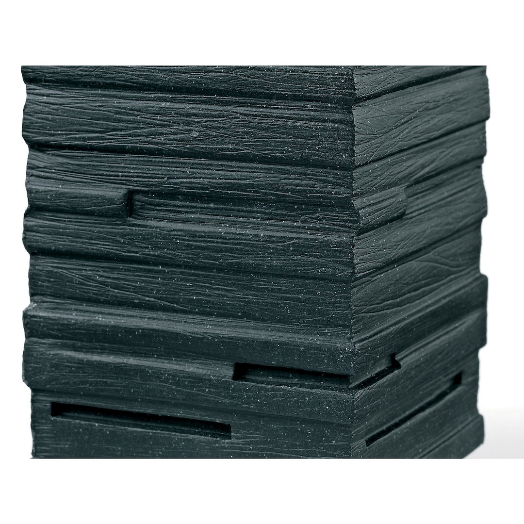kela Zahnputzbecher POSIDON 10,5 cm Kunststoff schwarz