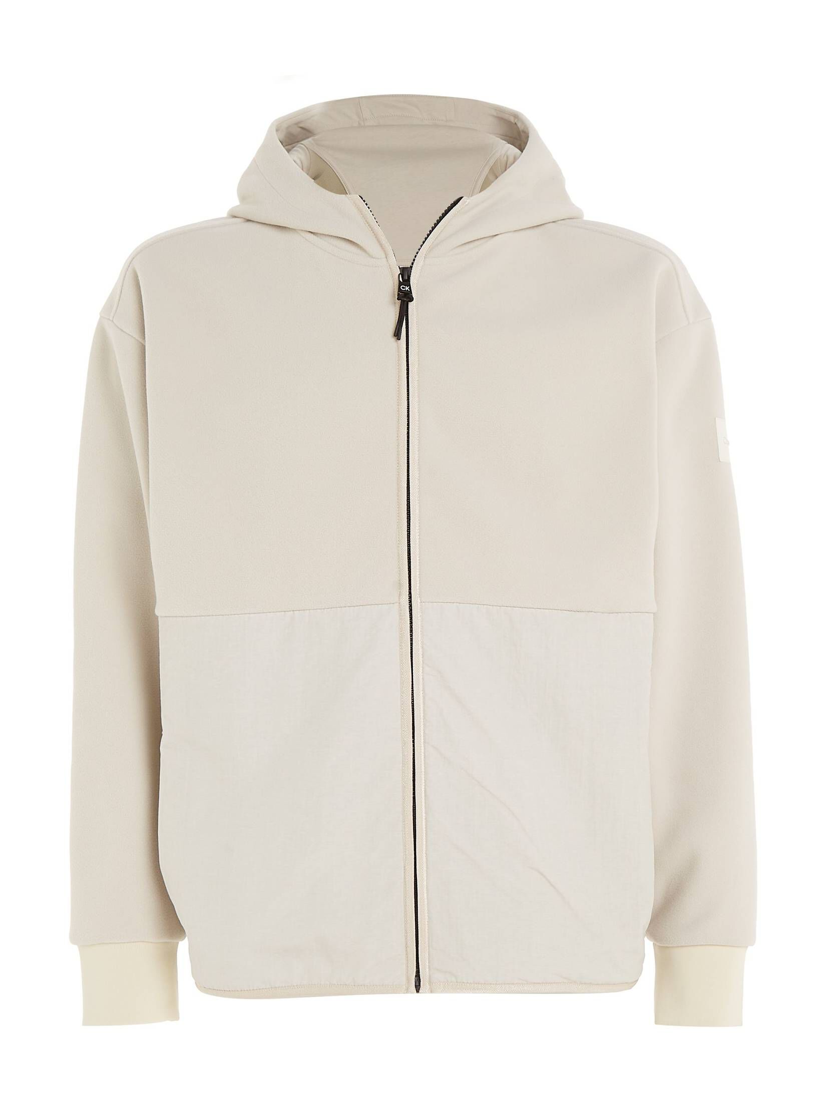 CALVIN KLEIN| Herren Fleecejacke BONDED FLEECE ZIP HOODED JACKET