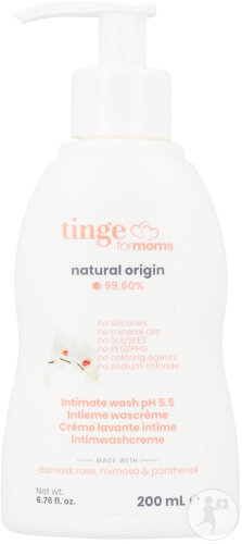 Tinge Maman Crème Lavante Intime Flacon Pompe 200ml