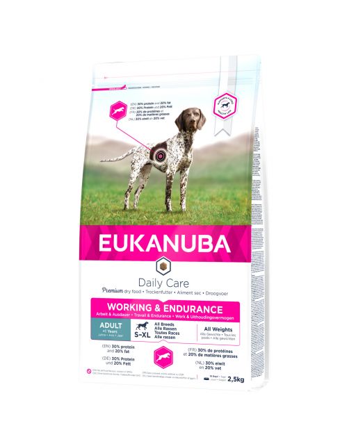 Eukanuba Daily Care Adult Working & Endurance - Hondenvoer