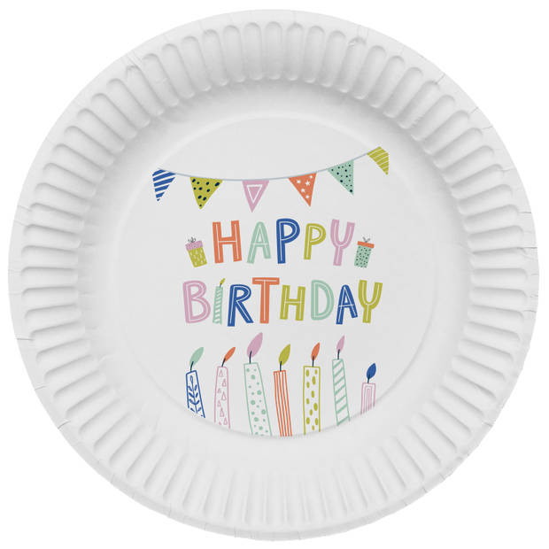 Paper plate ECO 23 cm/8