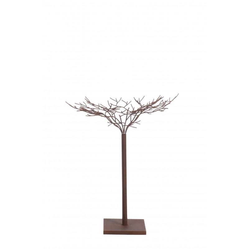 Arbre en métal marron 70.5x65x76 cm h76