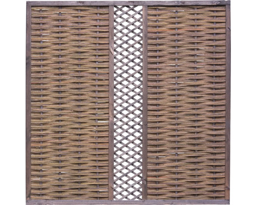 Hoofdelement Lafiora met wilgenrek 180 x 180 cm naturel