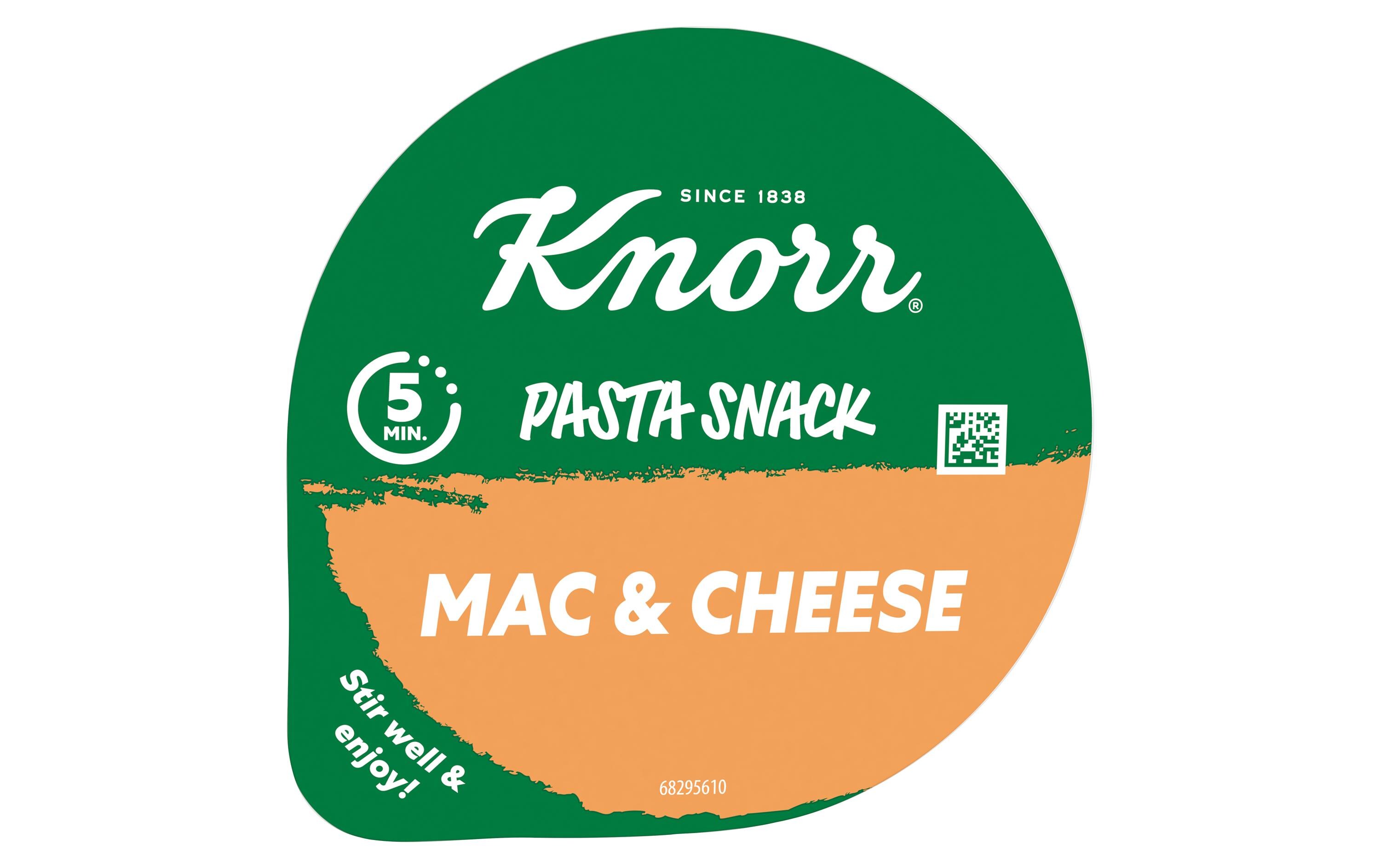 Fertiggericht Pasta Snack Mac & Cheese 1 PortionHerzhafte Mahlzeit mit Teigwaren und Käse