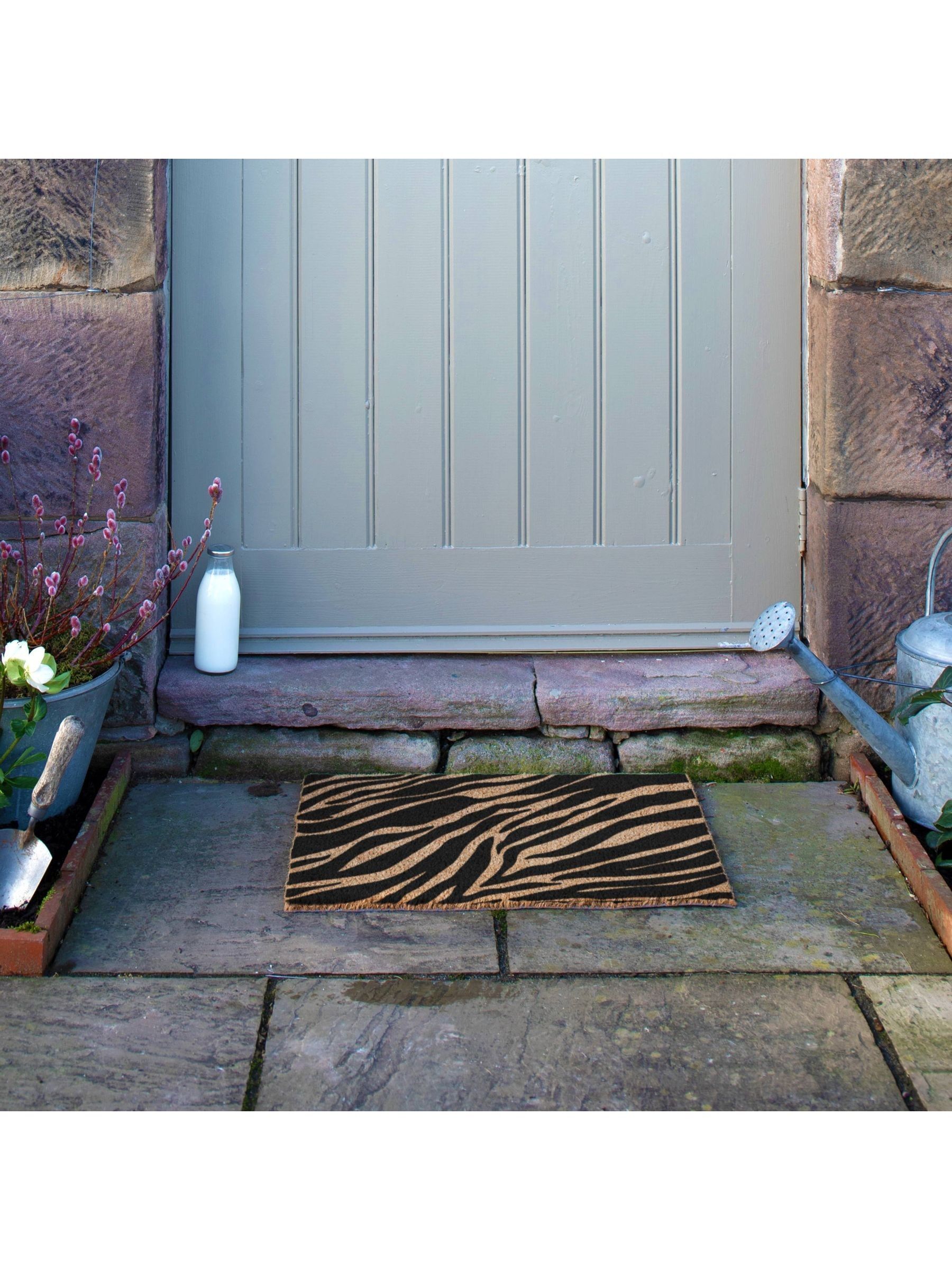 Artsy Mats Zebra Print Doormat