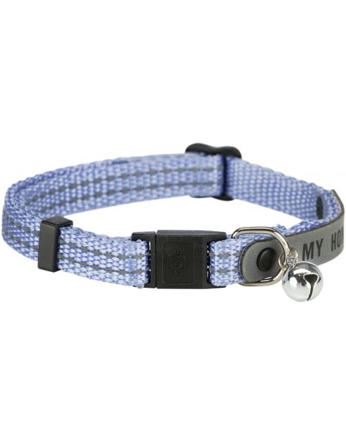 Trixie Halsbandje Met Reflecterende Adreslabel - Kattenhalsband - 21 cm Assorti