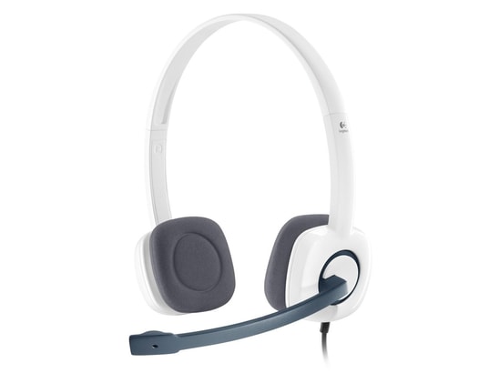 LOGITECH - Micro-Casque H150 borg coconut - micro casque - blanc coco