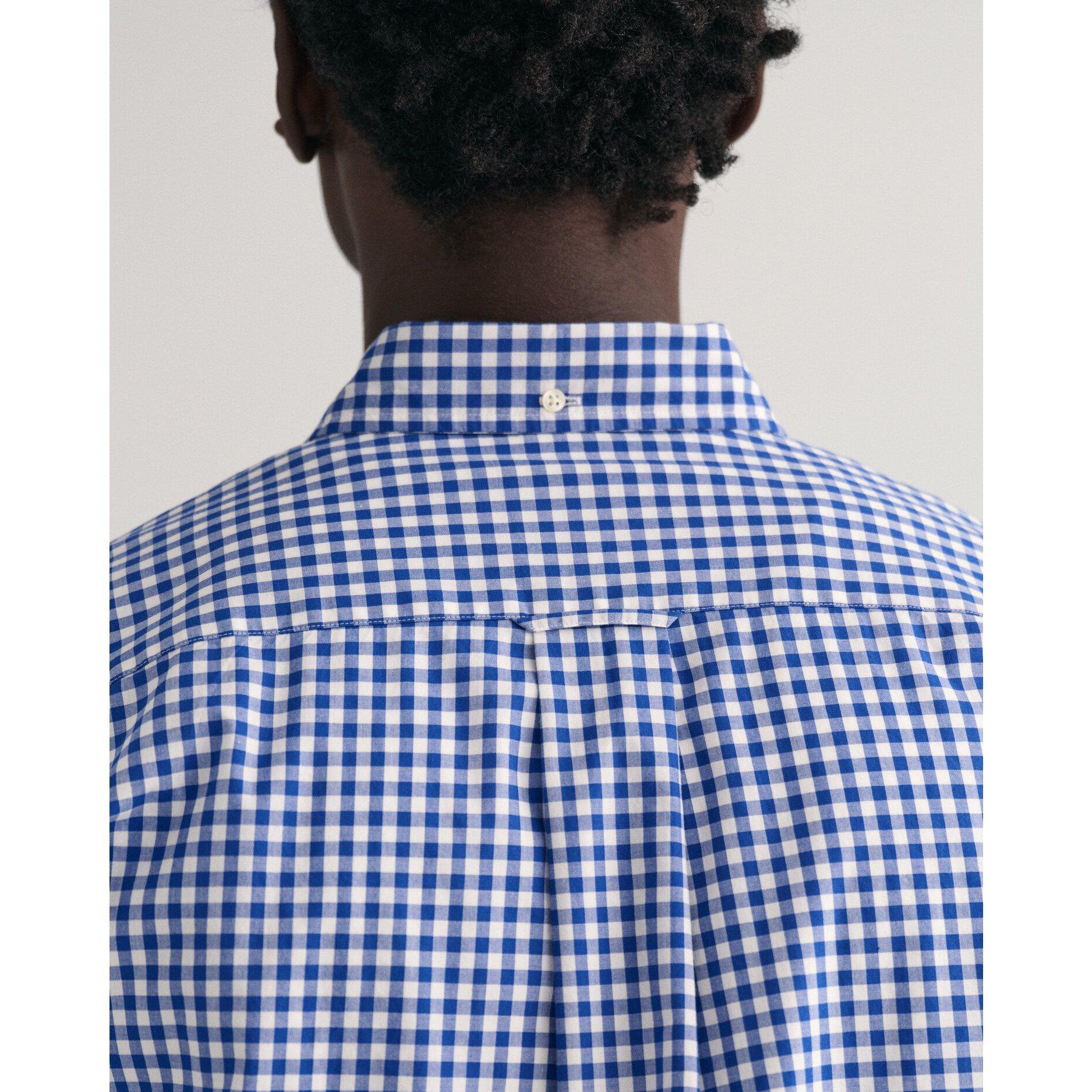 Gant Regular Fit Gingham Poplin Shirt