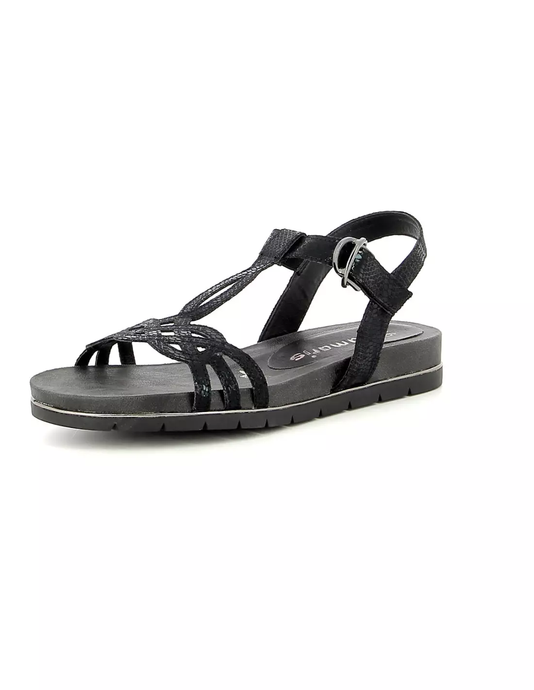TAMARIS 28209 - Sandales & nu-pieds Blacksnakemet