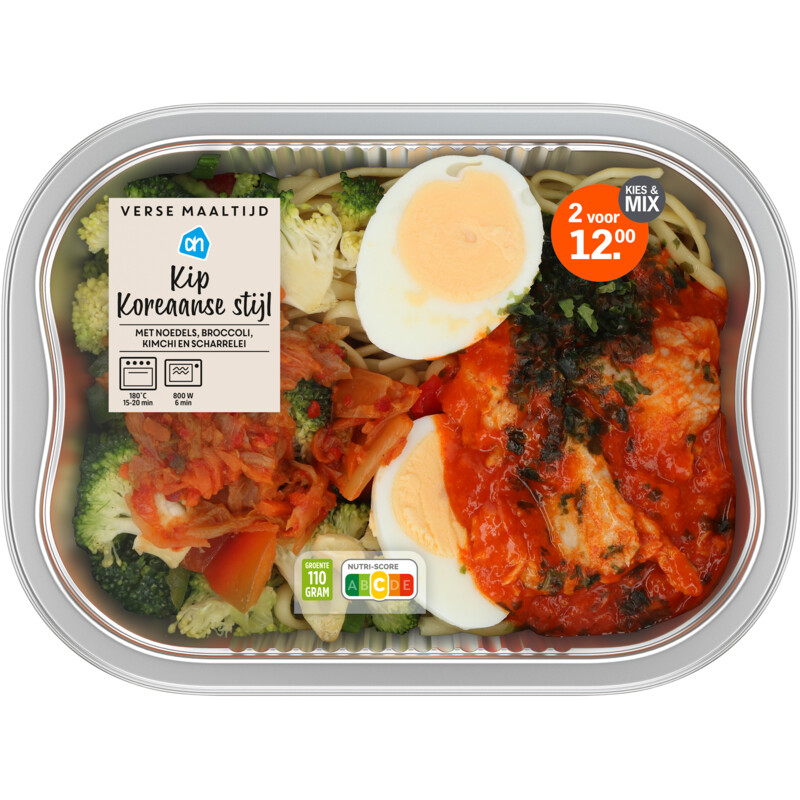 AH Verse maaltijd kip Koreaanse stijl