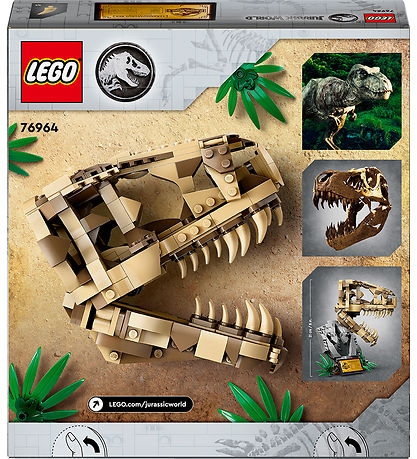LEGO? Jurassic WoRød - Dinosaurfossiler: T. Rex-kranium 76964 -