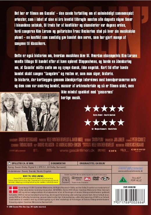 Gasolin - Hvis Du Tør, Så Kom Med Mig - DVD