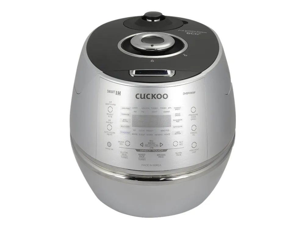 Cuckoo CRP-DHSR0609F - Trykkoger til ris - 1.08 liter - 1.1 kW