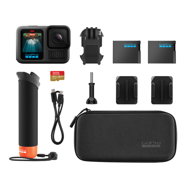 GoPro - HERO13 Sort Tilbehørspakke