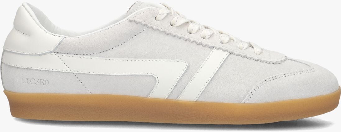 grijze closed lage sneakers sneaker