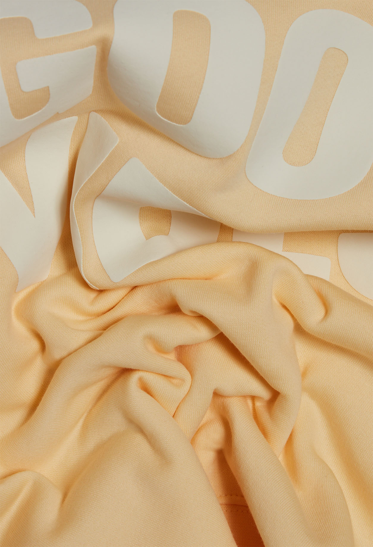 Sweatshirt jaune p&acirc;le