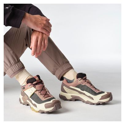 Chaussures Outdoor Salomon X Ultra 5 GTX Beige/Rose Femme