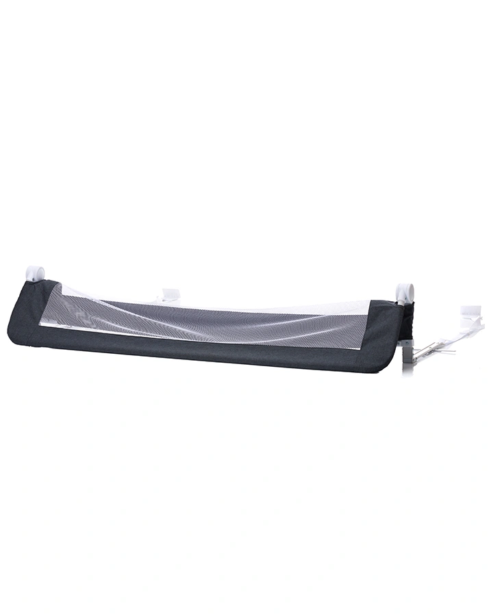 Bettgitter (135cm) klappbar in dunkelgrau