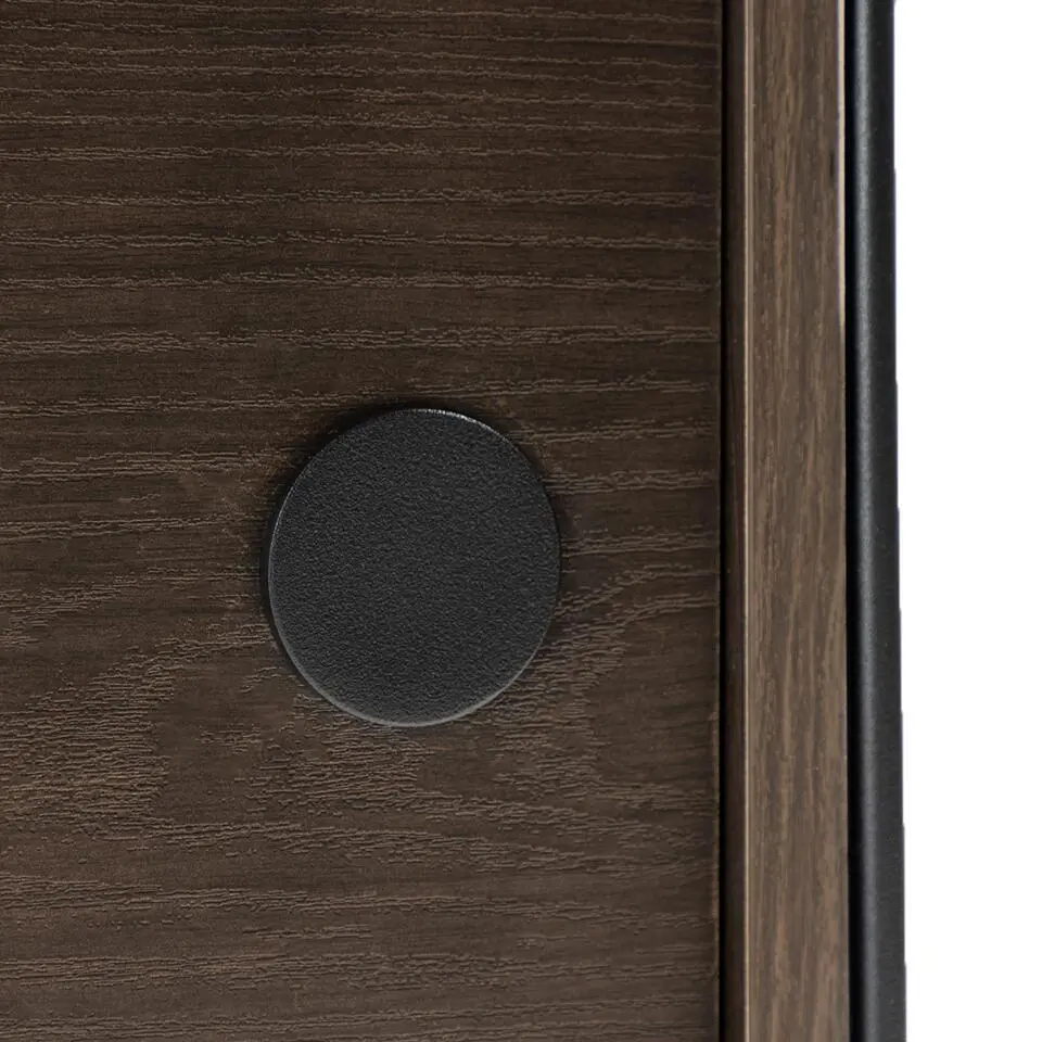 Nest living Marcus Hangende Houten Wandkast Walnoot - 122 x 35 cm