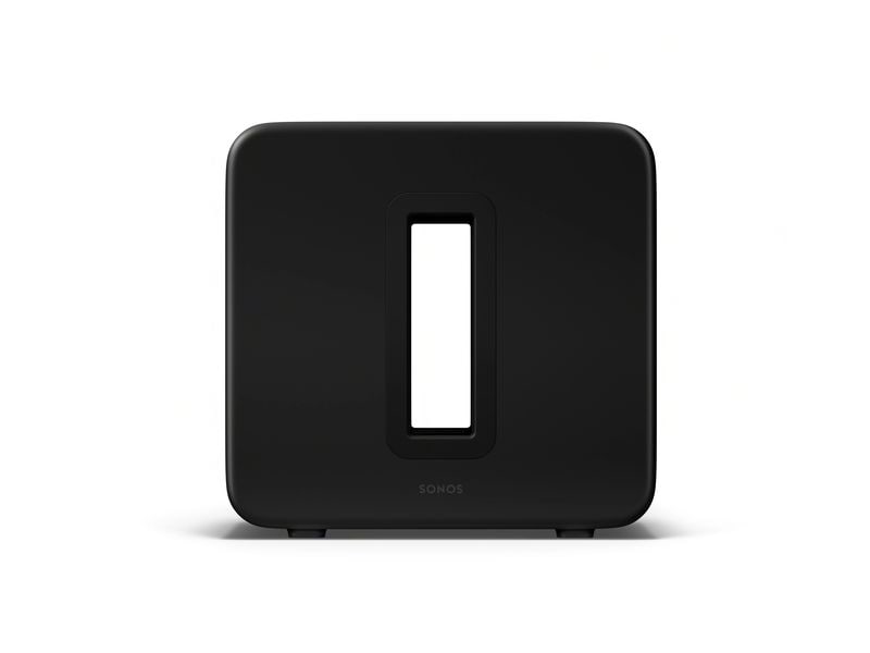 Sonos Subwoofer Sub Gen 4 Schwarz Subwoofer für einen raumfüllenden Klang, bei dem Sie jeden Akkord, jede Basslinie und jeden Schlagzeugschlag hören können
