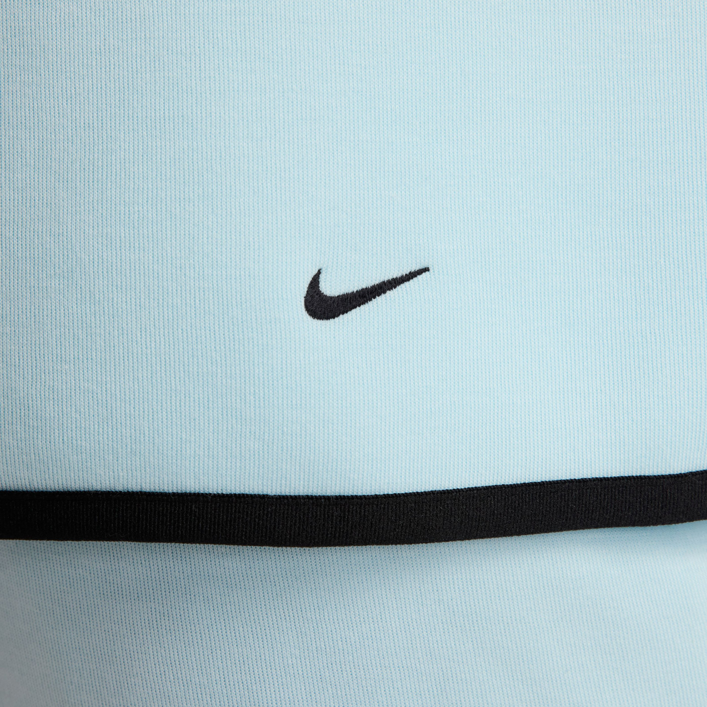 Nike Tech Fleece Sportswear Vest Lichtblauw Zwart
