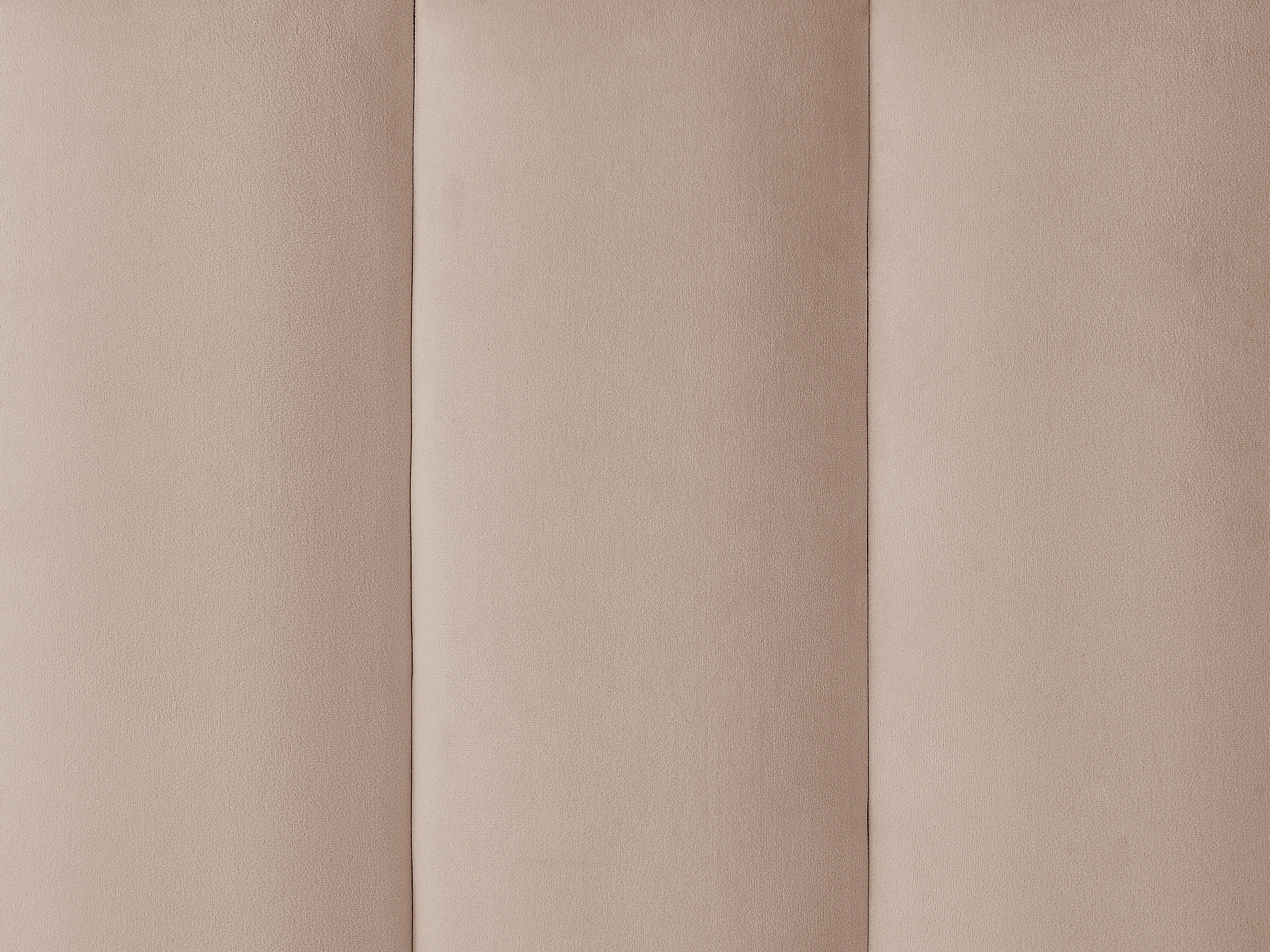 Bed Fluweel MIRIBEL 140 x 200 cm Taupe