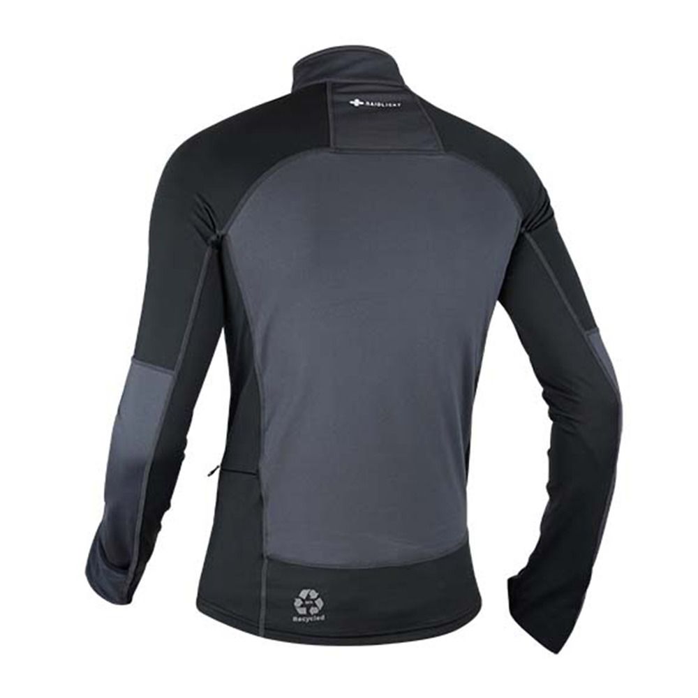 Raidlight WINTERTRAIL - Maillot Homme black dark grey