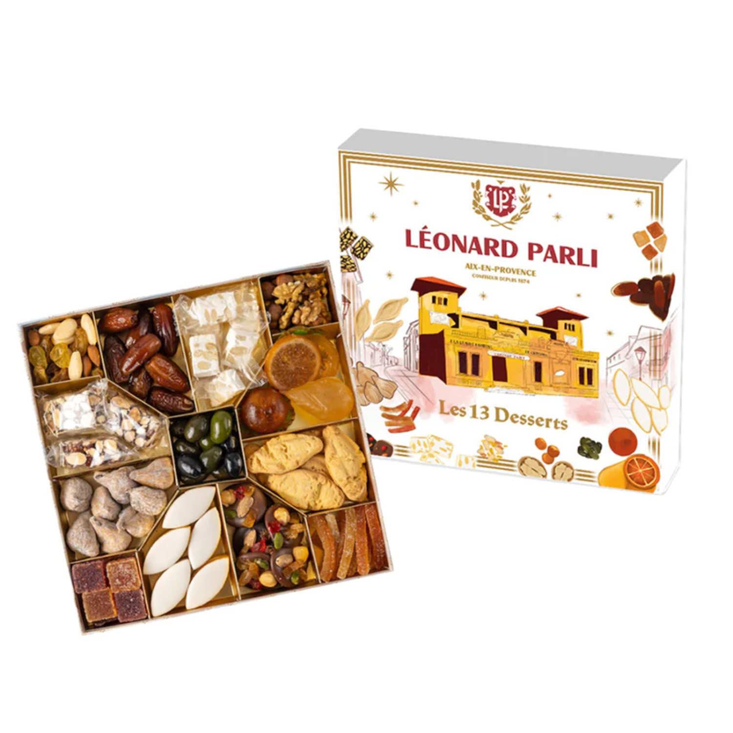 Le coffret 13 desserts de Provence de Léonard Parli