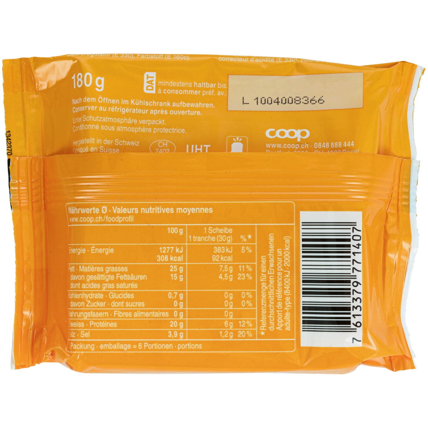 Cheddar Schmelzkäescheiben -
