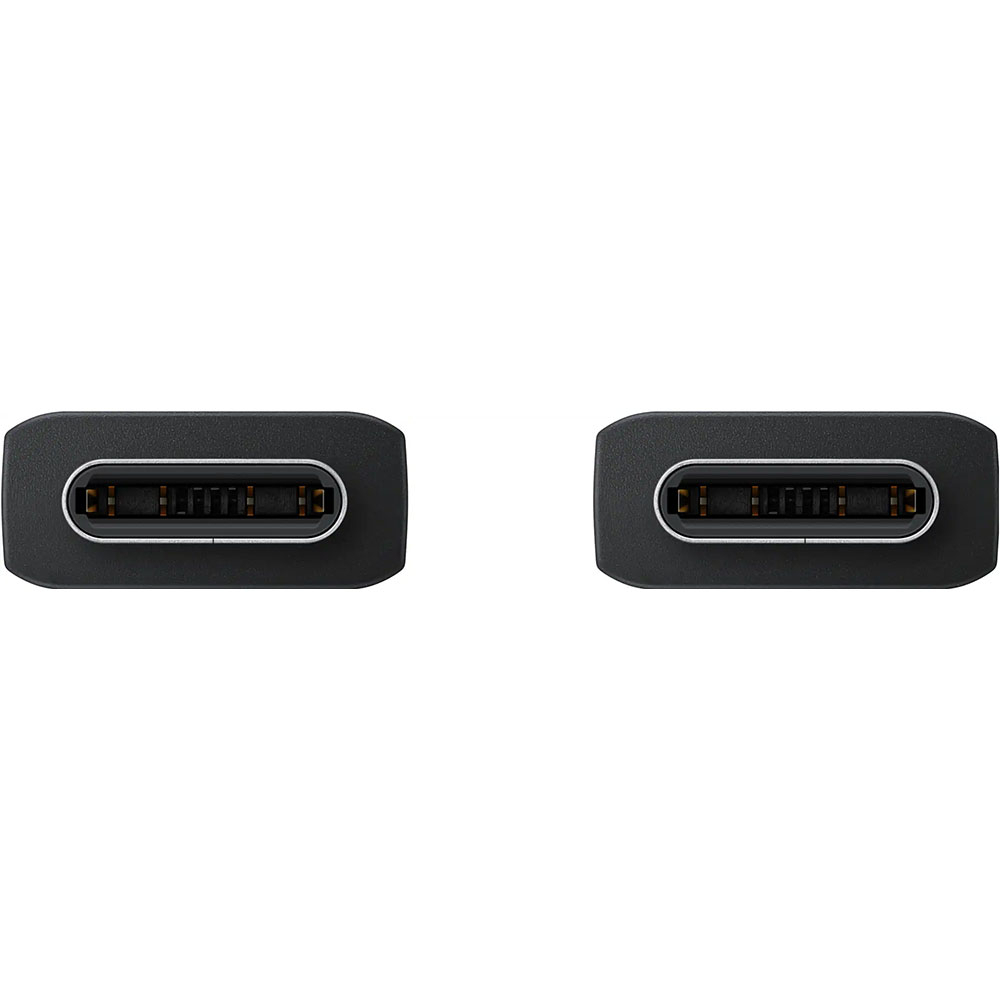 (1m) Galaxy S25 Edge USB C auf USB C Ladekabel Datenkabel (EP-DN970BBE) - Schwarz