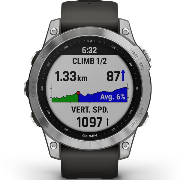 Montre cardio GPS GARMIN FENIX 7 SILVER