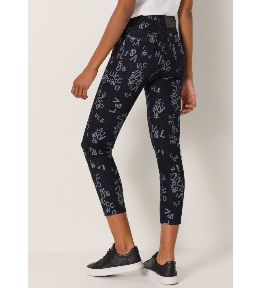 Victorio & Lucchino, V&L Jeans 136670 azul marinho