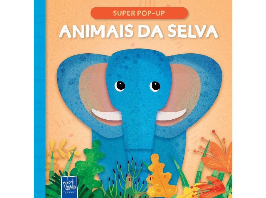 LIVRO SUPER POP-UP ANIMAIS DA SELVA