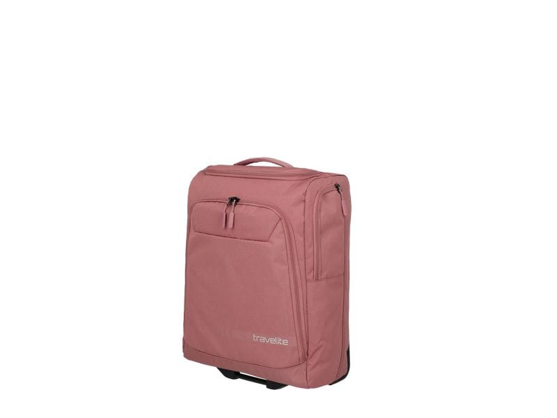 travelite Kick Off Rollenreisetasche S Rosa Reisekoffer