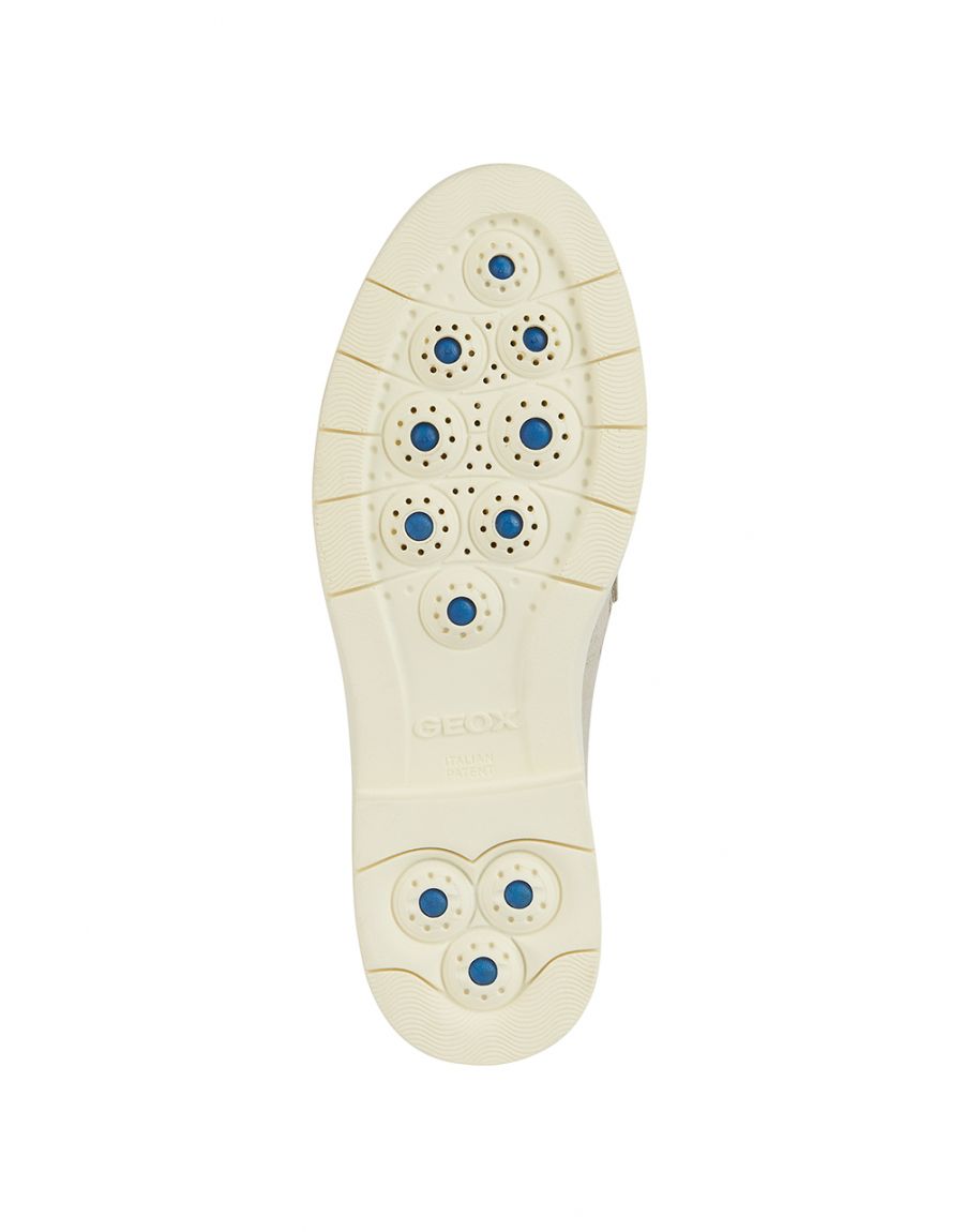 Mocassins beige cuir