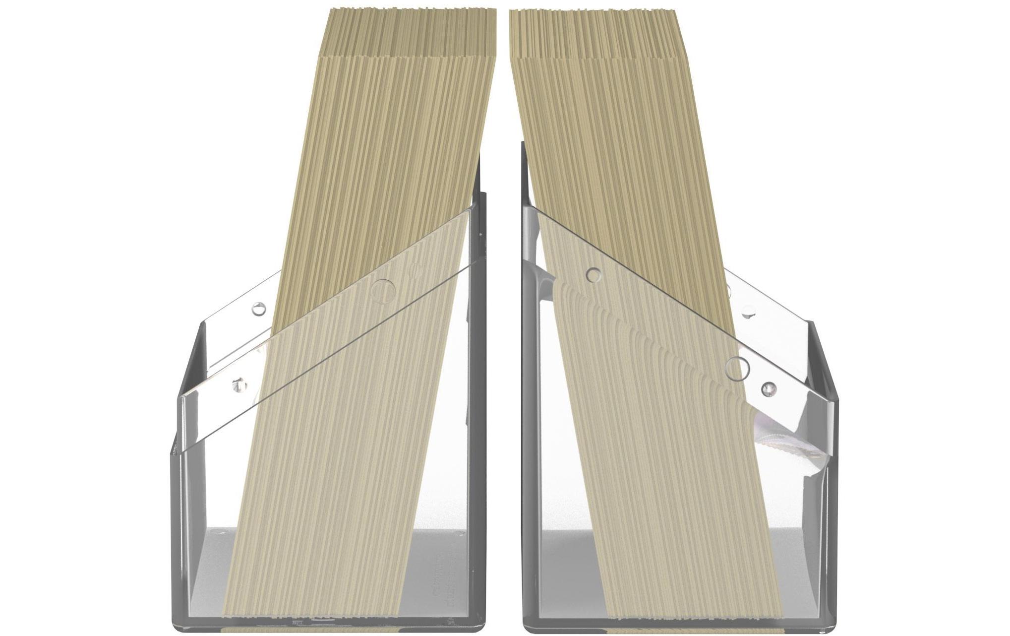 Kartenbox Boulder Deck Case Standardgrösse 60+ TransparentHandliche und feste Kartenbox mit Soft-Touch-Oberfläche