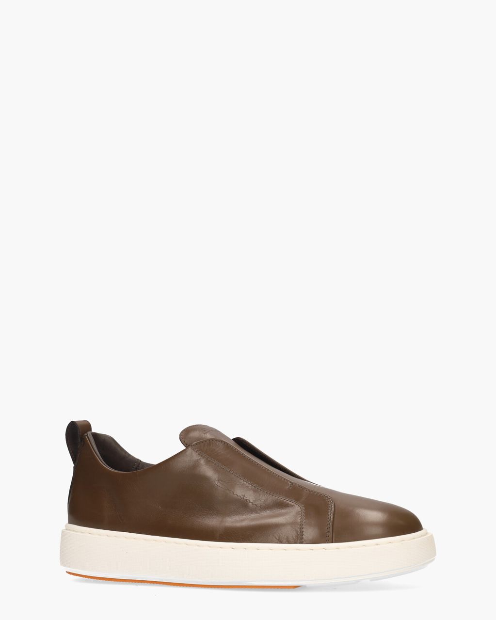 Santoni 21995 Donkerbruin Herenloafers