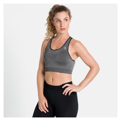 Brassière Odlo Seamless Medium Ceramicool Gris Femme