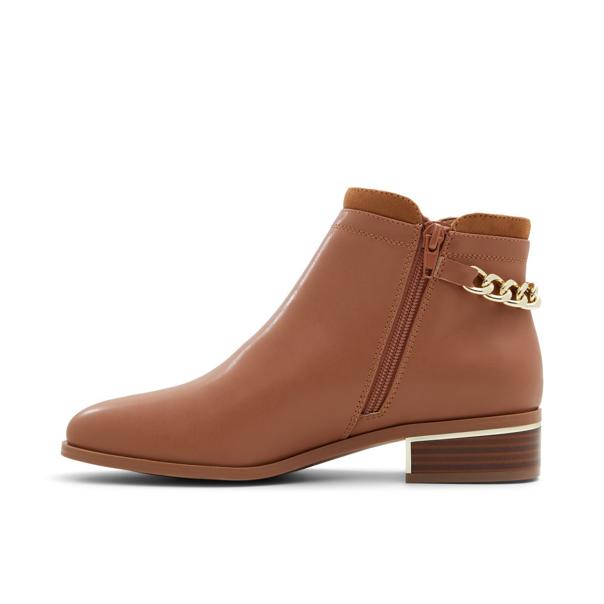 K STUDIO-Gilrey-Bottines Habillées - Talon bloc - Marron Clair