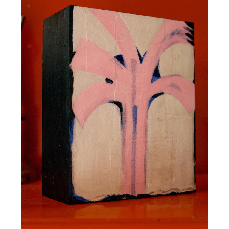 HKliving Wanddecoratie 13x6x16 Palmlines